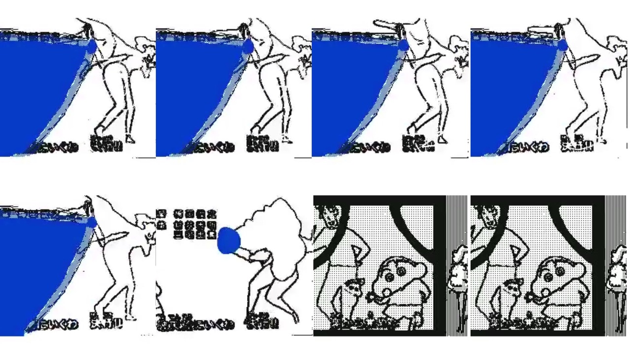 みさえのビームが!