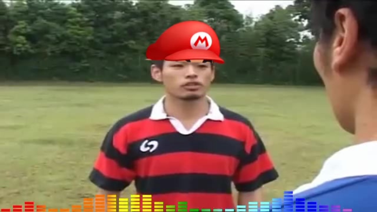 先輩!好きッス!(マリオ)