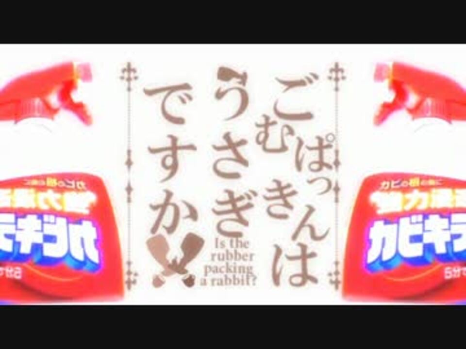 ごむぱっきんはうさぎですか??