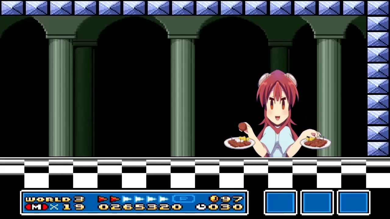 VS.肉を盗る女